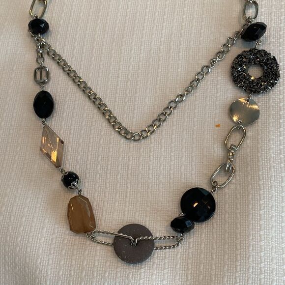 Cookie Lee Beaded Long 21” Necklace - Picture 2 of 4